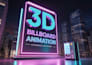 make stunning 3d billboard and anamorphic animation